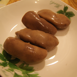 boiled pork kidneys