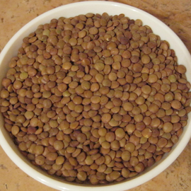 sort out lentils